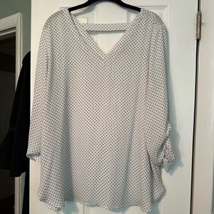 Loft Outlet Large Polkadot Blouse